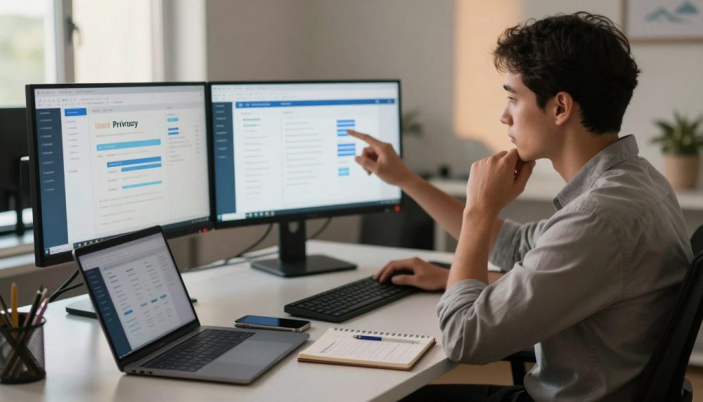 Managing your privacy and digital footprint on AI platforms